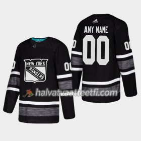 Miesten NHL New York Rangers Pelipaita Custom 2019 All-Star Adidas Musta Authentic